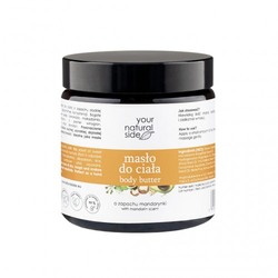 Masło do ciała o zapachu Mandarynki YOUR NATURAL SIDE