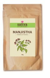 MANJISTHA HAIR & FACE POWDER SATTVA AYURVEDA
