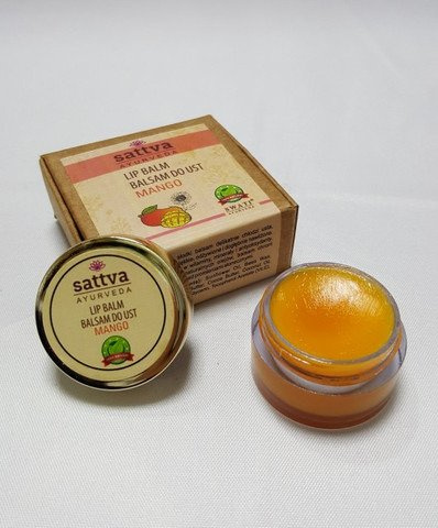 AJURVEDIC LIP BALM MANGO SATTVA AYURVEDA