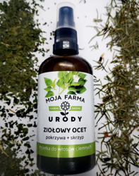 Koniczyna Nagietek Mgiełka Ocet Ziołowy Moja Farma Urody