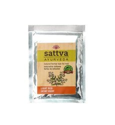 Czerwona Jasny Rudy HENNA Sattva Ayurveda Saszetka Light Red