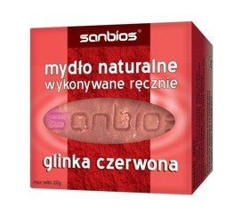 Red Clay Soap Sanbios Natural