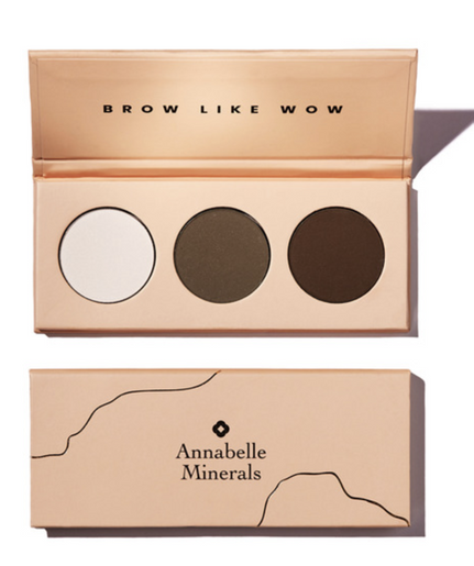 Annabelle Minerals Paleta cieni do brwi BROW LIKE WOW