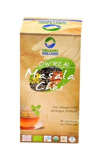 Organic Wellness Masala Chai herbata indyjska ajurwedyjska