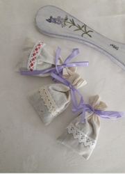 Linen lavender bags Handmade