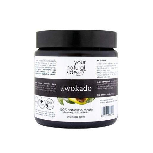 Avocado Body Butter YOUR NATURAL SIDE 