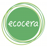 Ecocera Rice Pressed Powder with mirror