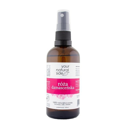 ROŻA DAMSCEŃSKA Organic Woda kwiatowa YOUR NATURAL SIDE 100 ml 