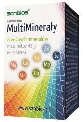 Multiiminerały Naturalne Sanbios Cynk