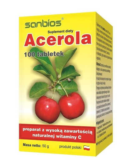 Acerola Sanbios Vitamina C 100 