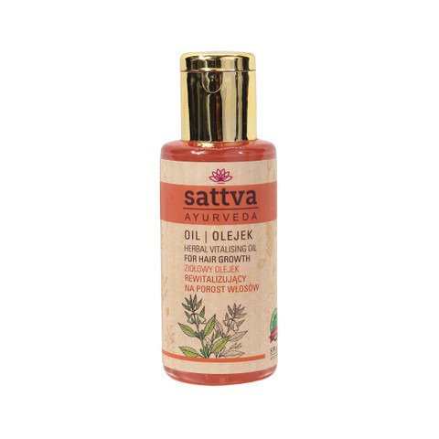 AYURVEDIC HAIR GROWTH VITALISING OIL SATTVA AYURVEDA