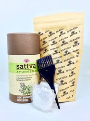 SATTVA AYURVEDA Henna  Jasny brąz