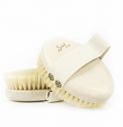 Szczotka do masażu na sucho Sisi &Me z włókna z agawy