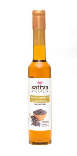 Olej Musztardowy Organic SATTVA AYURVEDA 500ml