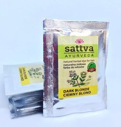 Sattva Ayurveda Henna Saszetka Ciemny blond