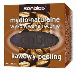 Mydło peeling kawowy Sanbios ANTI CELLULITE