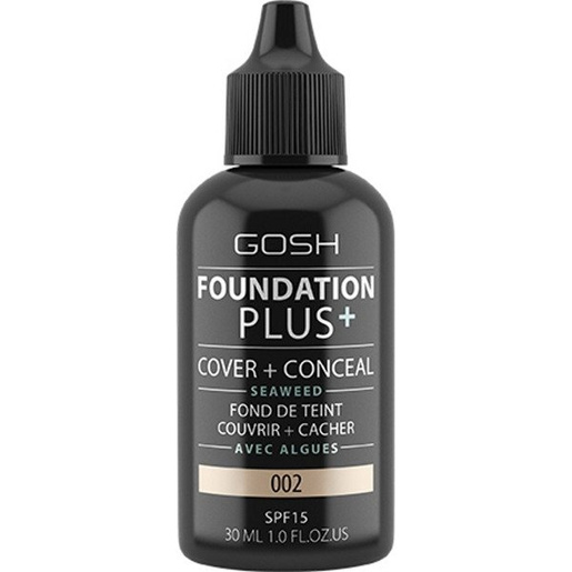 Gosh Foundation Plus 002 Ivory Coverage