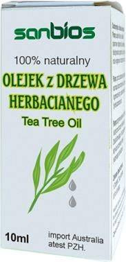 Olejek z drzewa herbacinego Sanbios Tea Tree Oil