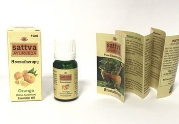 AYURVEDIC ORANGE OIL SATTVA AYURVEDA