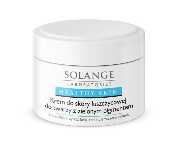 Krem do skóry łuszczycowej z zielonym pigmentem SOLANGE LAboratories