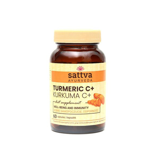 Turmeric C+ Kurkuma C+ Organic Sattva Ayurveda Vegan