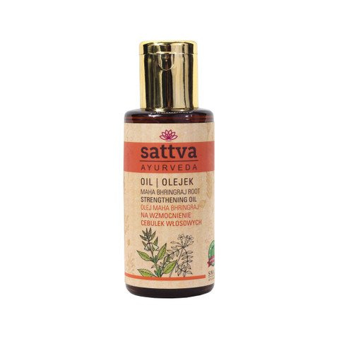 MAHA STRENGHTENING HAIR OIL SATTVA AYURVEDA