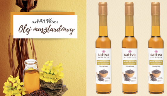 Mustard Oil Organic SATTVA AYURVEDA