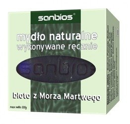 Mydło Błoto z Morza Martwego Sanbios Naturalne