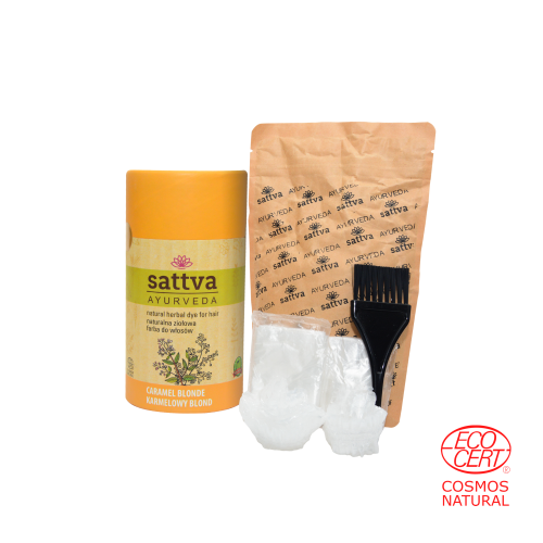 Sattva Ayurveda Henna Caramel Blonde Natural Hair Dye