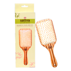 Bambusowa szczotka  Sattva Ayurveda Podwójny