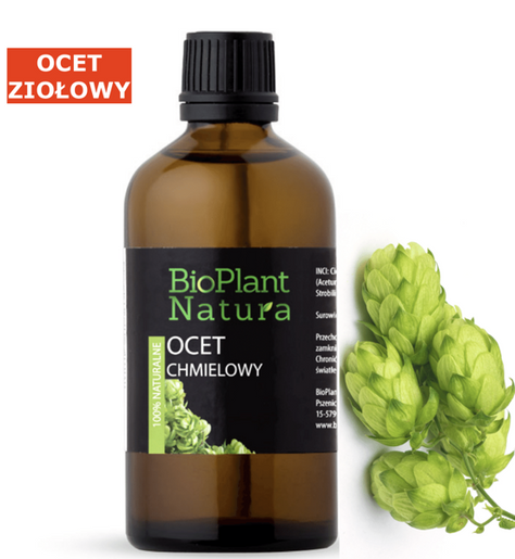 Ocet CHMIELOWY Bioplant Moja Farma Urody 100ml