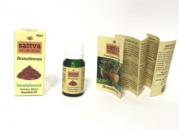 OLEJEK SANDAŁOWY SATTVA AYURVEDA