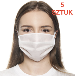 MASECZKA OCHRONNA JEDNORAZOWA 5 SZT POLSKA