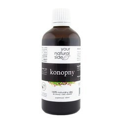 Hemp Organic 100% Oil 50 ml YOUR NATURAL SIDE