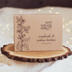 Strawberry & green Tea Gift Set YOUR NATURAL SIDE 