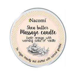 Massage Candle Orange vanilla Eco